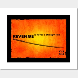 Revenge Is Never a Straight Line Posters and Art